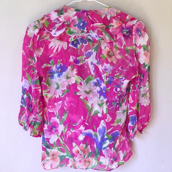 🌸❣️ Silk Ralph Lauren ❣️🌸 - Picture 3 of 7